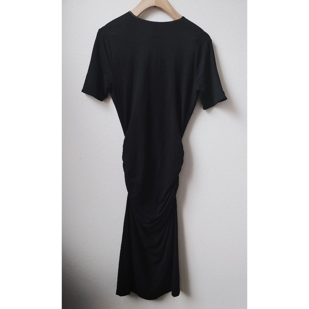 Black Knit Dress - image 2